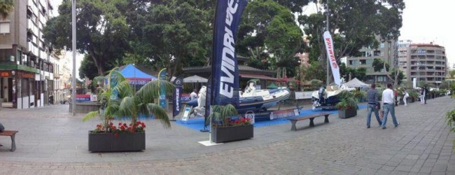 Náutica y Deportes Tenerife expone en la Plaza del Príncipe